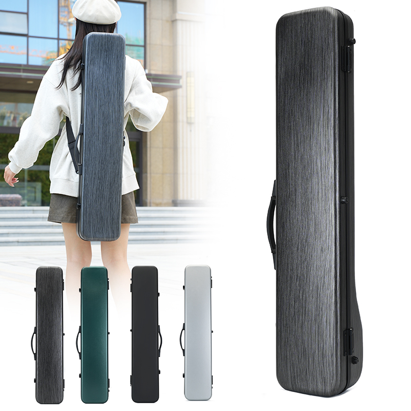 二胡箱 二胡箱 耐圧二胡オルゴール 楽器箱には86cmの二胡弓が収納でき、肩にかけて運ぶことができます