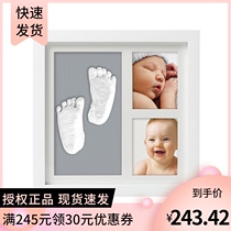 Spot American original imported PearHead desktop set-up baby Art souvenir hand foot model photo frame