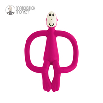 Match monkey baby tooth gum tooth bite glue baby silicone bite glue toy can be boiled