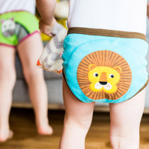 American Zoocchini Baby Organic Cotton Underwear Breathable children Urinals Cartoon Training Pants Study Pants 3 Dress