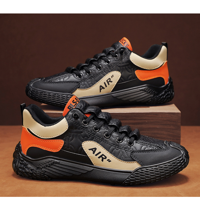 Chaussures à enfiler pour hommes pour l'automne et l'hiver, chaussures de protection du travail en plein air, baskets de sport Forrest imperméables en cuir pour hommes, livraison directe_voghion.com