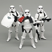 Star Wars 3 75 inches Black Warrior handled clones to reinstall storm battler veterans mobilize doll toy model