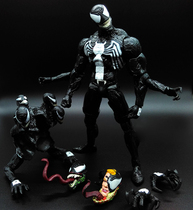 Spider-Man bull black venom agent hero expedition to mobilize puppet model boy birthday gift toy