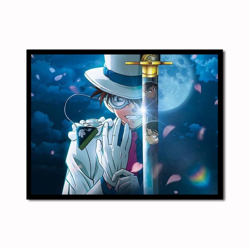 Детектив Конан монстр Кидд Хаттори Хейджи Хейджи с пятизвездочной DIY DIY Цифровой масляной живопись