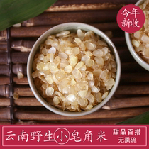 Naxi field small saponin rice Yunnan non-bipod single pod snow lotus seed peach gum tremella snow swallow companion 120g