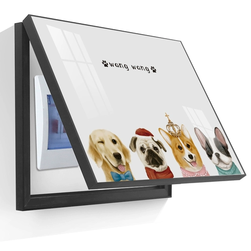 Ящик для измерителя мощности декоративная живопись освободить современную минималистскую коробку распределения мощности мультимедийная электрическая коробочка