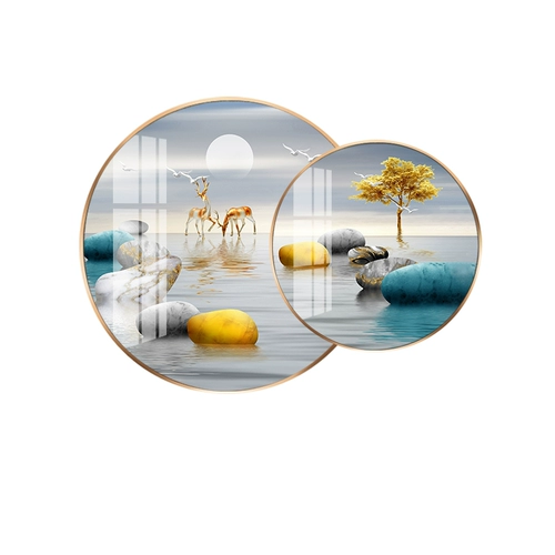 Гостиная декоративная живопись круглый настенный настенный настенный