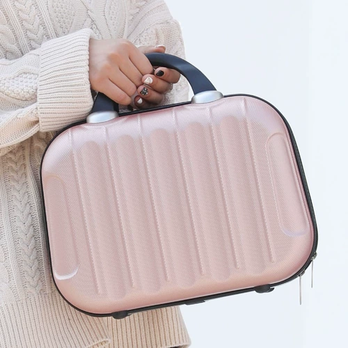 鹃羚 Портативная маленькая коробка, чемодан, брендовый универсальный ящик для хранения для путешествий, в корейском стиле, 16 дюймов