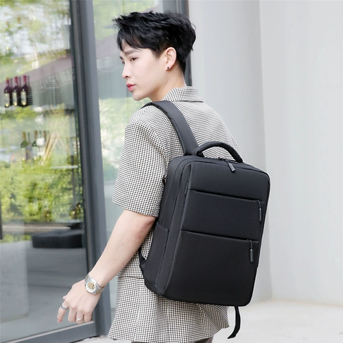 Универсальный мужской вместительный и большой ноутбук для путешествий, сумка, школьный рюкзак для школьников, бизнес-версия, подходит для студента
