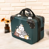 Портативный чемодан, косметичка, делается под заказ, с печатью вашего логотипа, 14 дюймов, 16 дюймов, подарок на день рождения