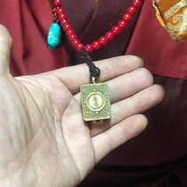 Tibet Zhigongji Temple F-body wan F body pendant K Light J holding box B evil to keep safe