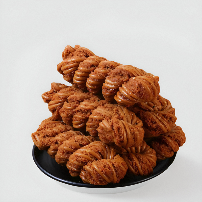 Crispy Sesame Twists, Traditional Tianjin Style, Handmade Specialty, Whole Box Snacks, Individually Packaged, Breakfast
