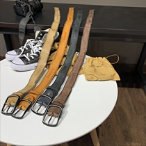 A belt that can be used for many years real cowhide basic business leisure belt A004