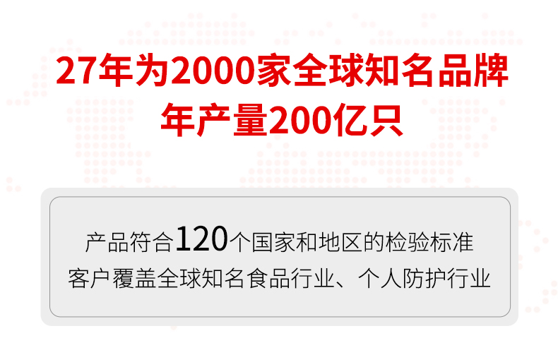 上市企业 英科医疗 加厚一次性丁腈防护手套 100只 图1