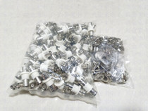 All copper RF adapter BNC female turn female) Q9 double-pass butt butt straight with nut BNC-KKY fixing panel