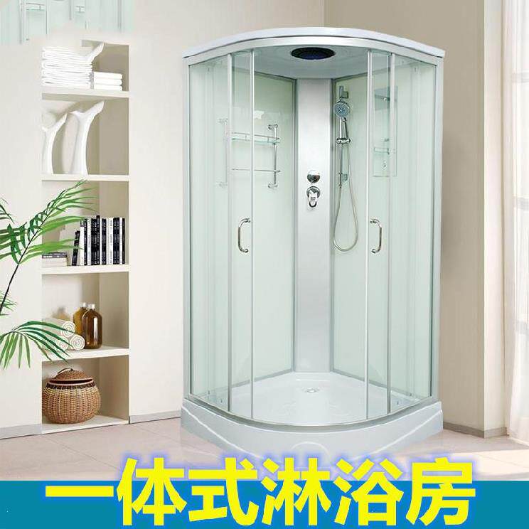 Toilet Furnishing Bathroom Overall All-bag Outdoor Shower Room Bath Room Small Family-type rural integrated simple waterproof-Taobao