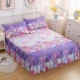 Đơn giản một mảnh giường bedspread váy Simmons giường bảo vệ bụi thiết 1,2m 1.5 / 1.8m tấm trượt - Váy Petti