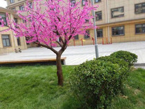 Led cherry blossom tree light luminous tree emulated landscape tree light outdoor patio tree light outdoor waterproof engineering decorative lamp