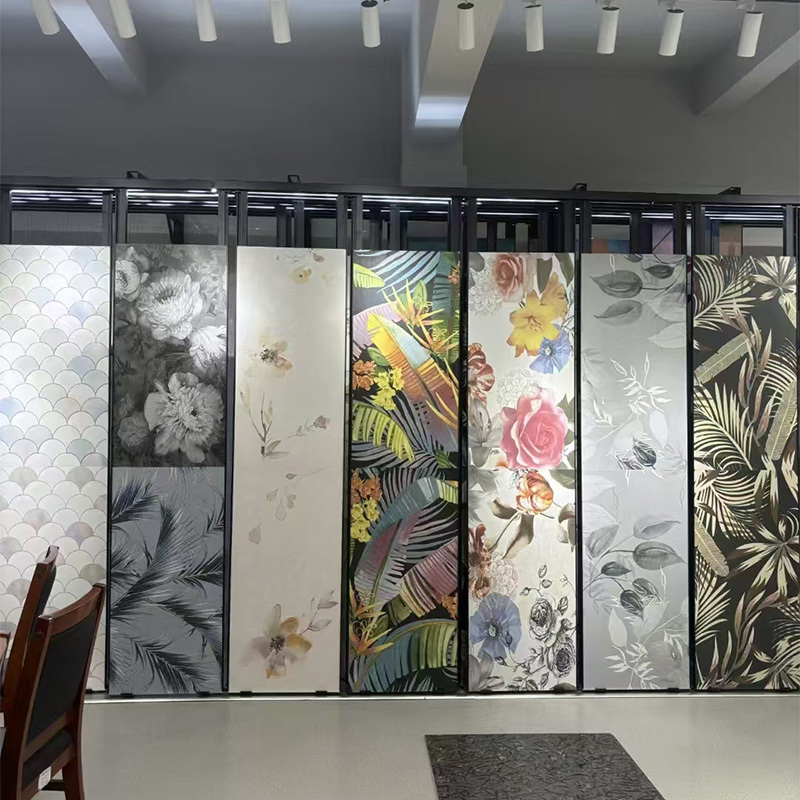 Guangdong Foshan Three-Dimensional Burnt Tiles 600X1200 Ceramic Tiles Bathroom Wall Tiles Bathroom Toilet Art Craft Tiles