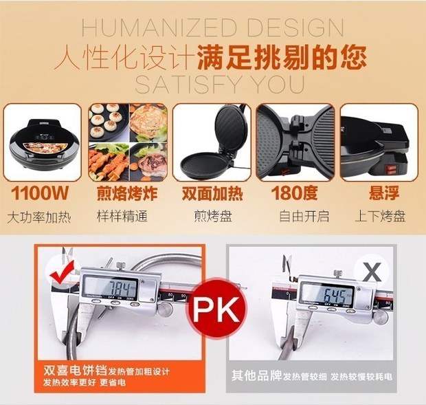 máy làm bánh crepe sầu riêng	 Pizza điện nướng bánh pan pan nhỏ mới pancake pan crepe công cụ chiên chảo bánh quế mùa xuân. .. - Máy Crepe Chảo phẳng làm bánh crepe