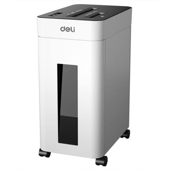 Deli 9924 office, household, commercial paper shredder, multifunctional personal confidential shredder (continuous 10