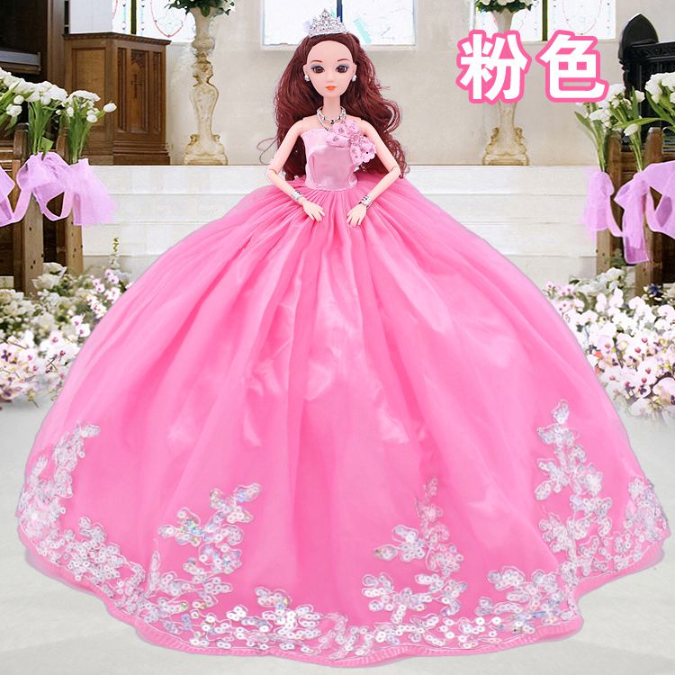 Philippines mơ cô gái đồ chơi trailing váy cưới trang trí đám cưới búp bê hộp quà tặng quần áo bộ quà tặng - Búp bê / Phụ kiện do choi be gai