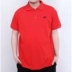 Mùa xuân và mùa hè mới thêm áo polo nam rộng lớn nam ngắn tay nam cộng với béo cộng với áo sơ mi POLO Polo rộng giản dị t shirt golf Polo