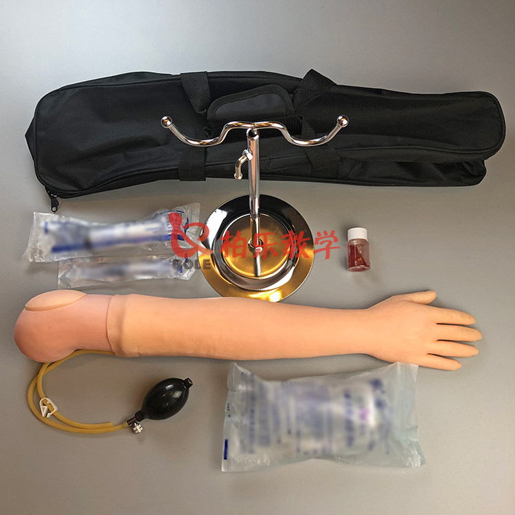 手臂动脉穿刺及肌肉注射训练模型模拟人体桡动脉尺动脉血管模具