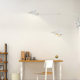 Nordic Claw-Shaped Lamp, Creative and Unique Long-Arm Wall Lamp, Living Room Long-Arm Swing Arm Wall Lamp, Double-Headed Reading Lamp, Dining Room