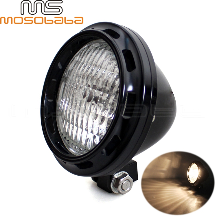 Suitable for Motorcycle Cruiser Bicycle Modification Fashion Retro Headlight Headlight High and Low Beam Accessories Suitable for Motorcycle Cruiser Bicycle Modification Fashion Retro Headlight Headlight High and Low Beam Accessories