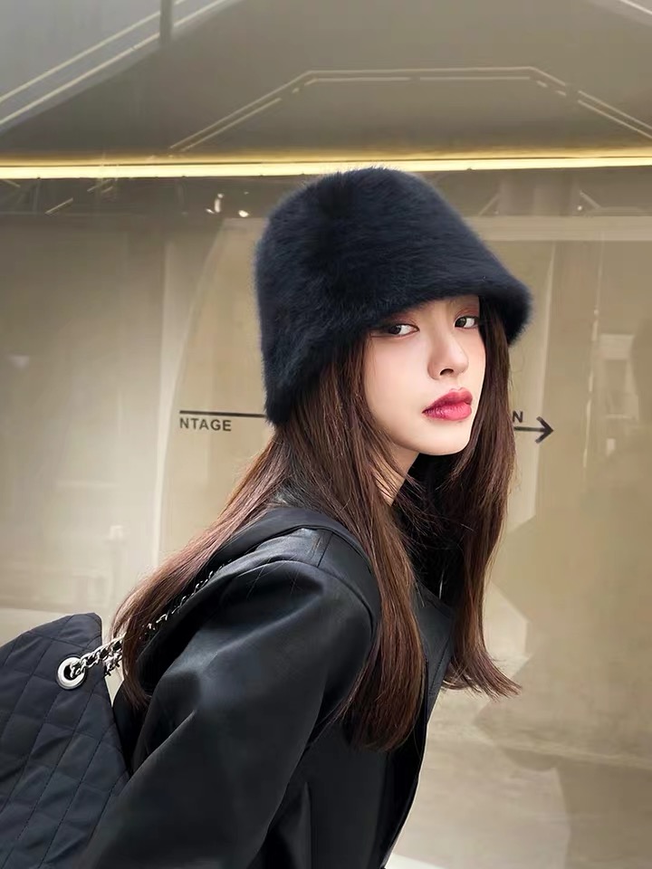 Han Sheng Fisher Hat Female Fashion Winter Fashion Hawk Hat Hat Hang Hang Hang Daily Net Red Casual Large Head Hat