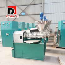 6YL125 type fully automatic spiral oil mill heating control wineseed sesame peanut corn press oil mill oil mill