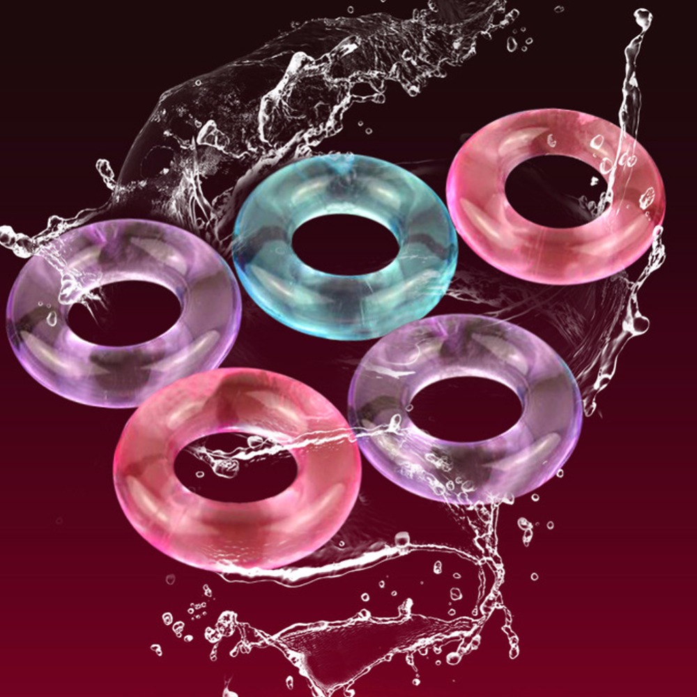 1pcs Reusable Penis Semen lock Ring Bound Delay Cock-Ring Sl