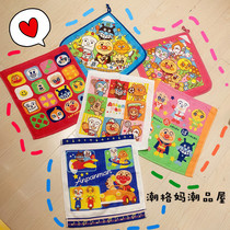 Export day single Cute bread Anpanman childrens towel Korean version pure cotton baby towel Baby absorbent hand towel