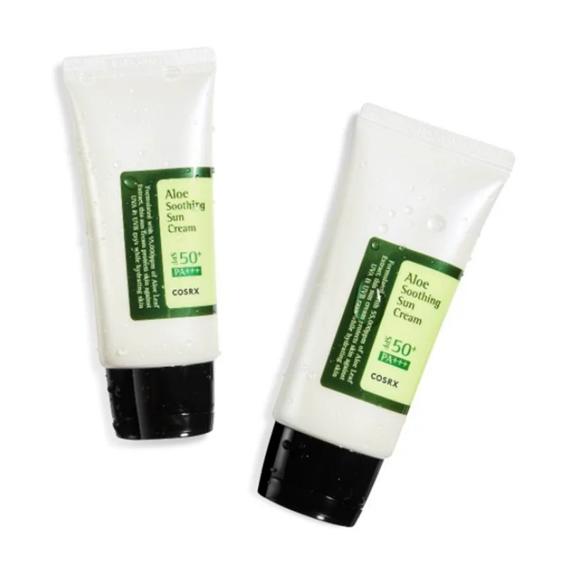 COSRX ALoe SOOTHING SUNSCREEN FAN BLOCK ISOLATION LOT