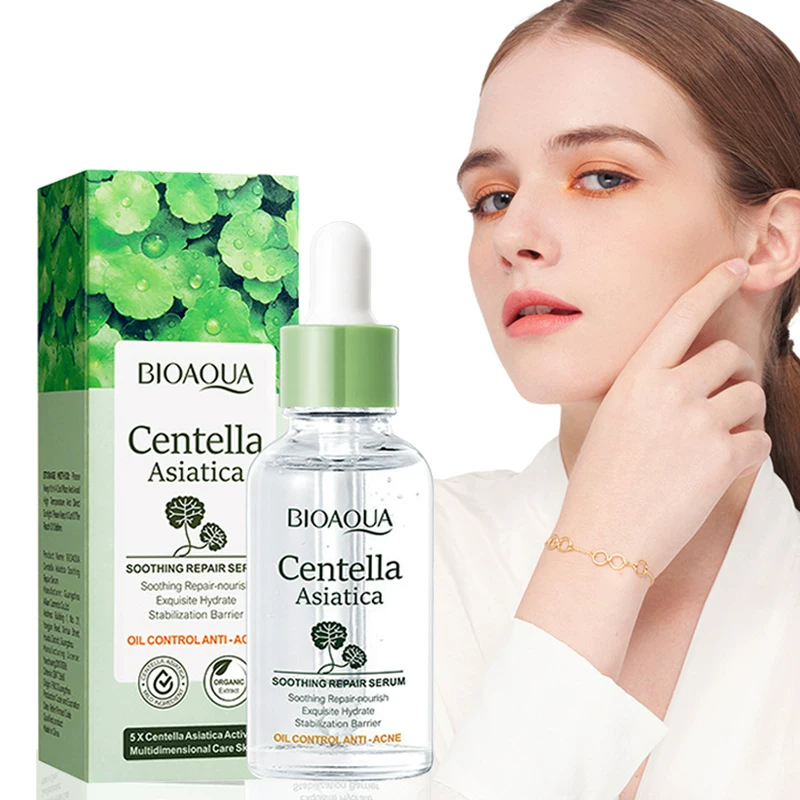 Сыворотка для лица Bioaqua Centella, косметическое средство для лица, увлажняющая эссенция