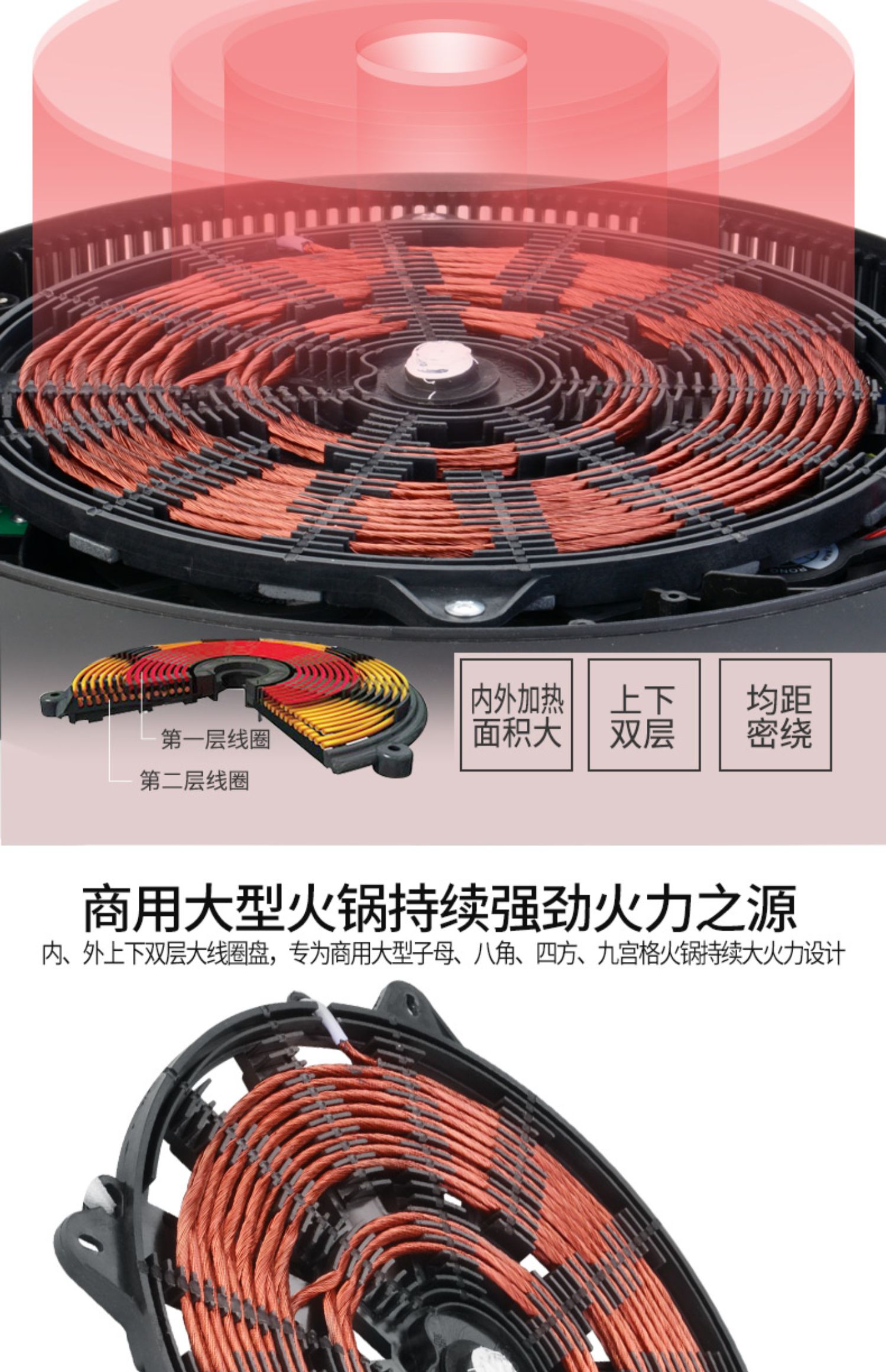 Nồi lẩu công suất cao Changhong H49 tròn thương mại nhúng 3000w điều khiển dòng khách sạn lẩu chuyên dụng - Bếp cảm ứng bếp từ và hồng ngoại