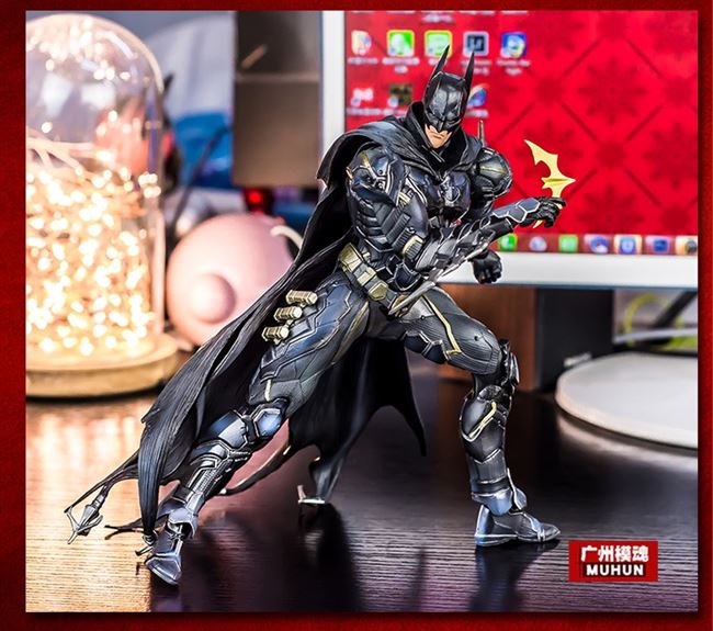 Khuyến mãi PA thay đổi phiên bản giới hạn màu xanh đen chiến binh Dao Sparta Batman Agan Knight chú hề mô hình đồ chơi - Capsule Đồ chơi / Búp bê / BJD / Đồ chơi binh sĩ búp bê con trai