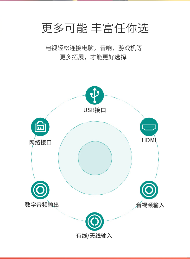 海信 55英寸 4K高清 智能液晶电视 图23