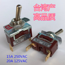 Taiwan imported TOCO terminal Pin button switch toggle switch toggle switch shake head switch Good Goods