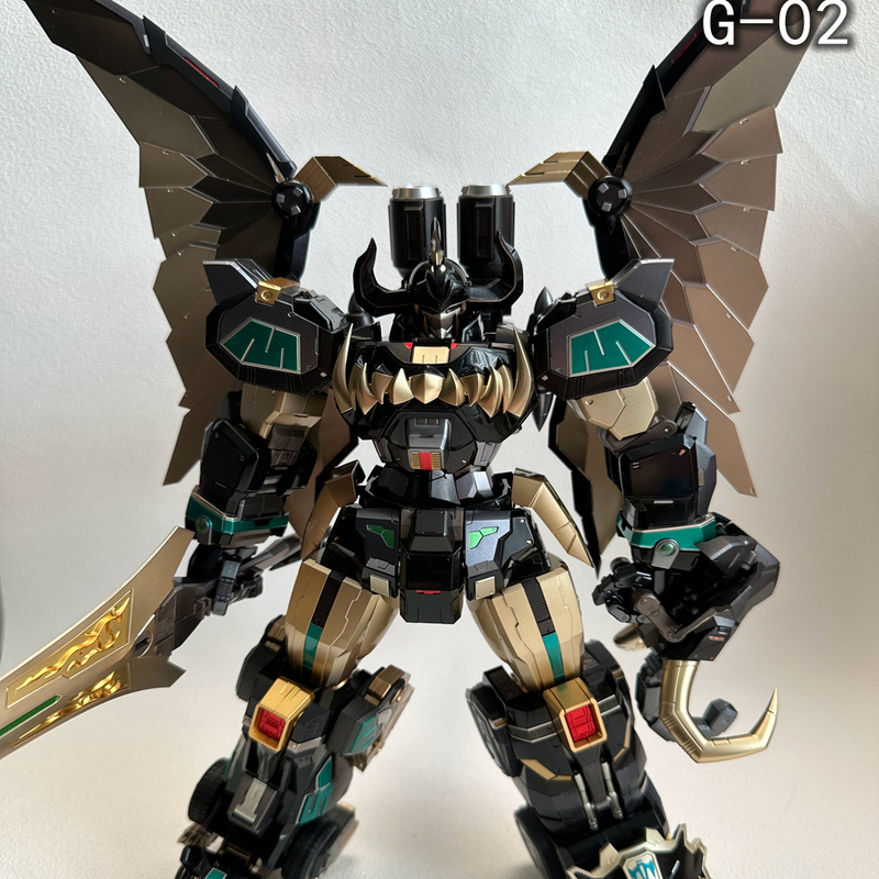 In-Stock Beast King Model Dark Beast God Dinosaur Warriors, Can Be Combined and Separated, Alloy Finished Model In-Stock Beast King Model Dark Beast God Dinosaur Warriors, Can Be Combined and Separated, Alloy Finished Model