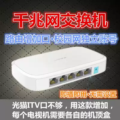 Switch Mobile Unicom Telecom Optical Fiber Optic Cat Separator Machine Box TV Multi-split Wire Box iptv Expansion Port