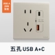 Пятилетний USB+Type-C Fast Charge (Pink Platinum)