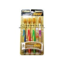 Korea imports fine toothbrush soft hair nanohousehold cleaning teeth mouth manually value 4 packs popular