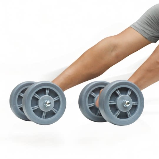 Bauchräder für Männer Allradhalter Bauchrad Kern Kern Stärke Frauen Training Vogel Action Dual-Treng-Rad Friend Card