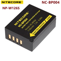 NITECORE Knight Kohl NC-BP004 Foxes S10 XH1 XA7 XA7 camera battery W126S BATTERY W126S