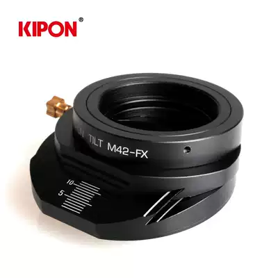 KIPON shift shaft M42 screw lens mount FUJI FX Port Series body TILT M42-FX adapter ring