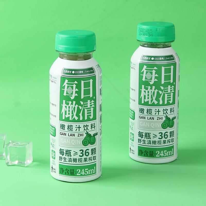 Daily rugby Olive Juice Drink Oil Citrus Yuganzi Juice Mesh Red Summer Greasy Casual Drink Bottled