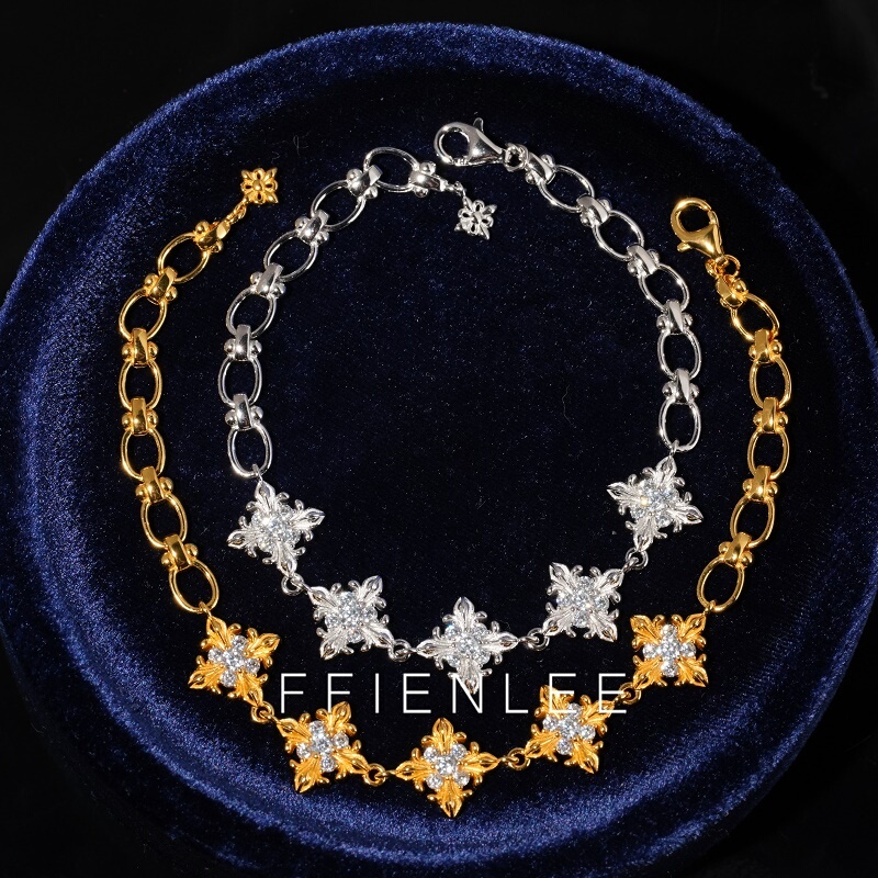 925 Silver Bracelet Guardian Angel Light Luxury Niche Design Bracelet for Women Versatile and Elegant Bracelet