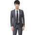 Phiên bản Hàn Quốc của bộ vest nam một bộ đầm công sở chuyên nghiệp Quần yếm Bộ đồ mỏng phù hợp với bộ nam áo dạ nam Suit phù hợp